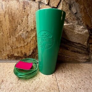 Starbucks 2016 Grande KELLY Green Stainless Steel 16 oz. Tumbler